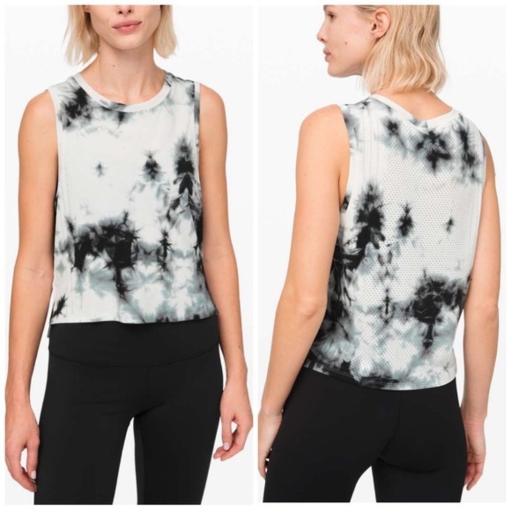 Lululemon Train to be Tank *shibori